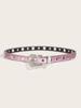 Rhinestone Large Small Hole Waist Belt Ladies Sequin Decoration Gift Fashion
