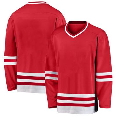 New Men's Long Sleeve T-Shirt Hockey Uniform