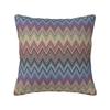 Fashion Modern Home Zig Zag Art Cushion Cover Velvet Bohemian Geometric Throw Pillow for Sofa Square Pillowcase Home Decorative