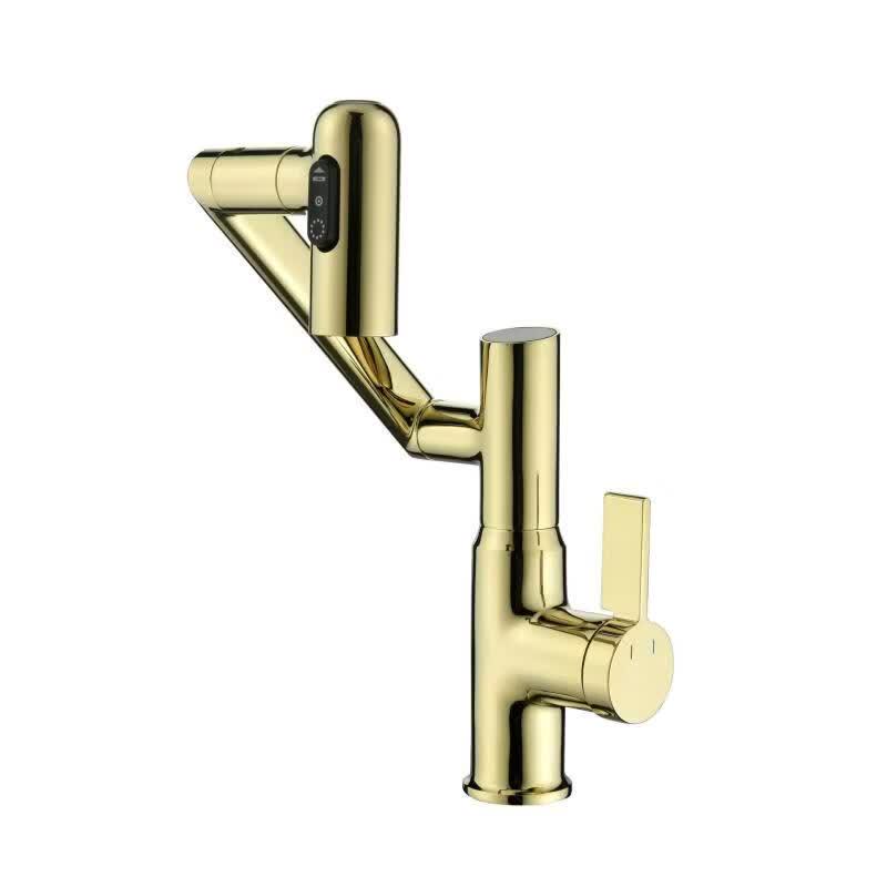 OEING Smart Digital Copper Lucky Cat Basin Faucet