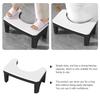 Toilet Adults Potty Stool Ergonomic Non-Slip Bathroom Footstool Compact Space Saving Potty Step Squatting Stool