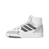 Originals Drop Step Leder Bequem Trendig Rutschfest Langlebig Leicht High Top Skateschuhe Damen Sneaker Weiß Grau FZ5718