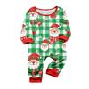 Matching Family Christmas Print Loungewear Set for Parent and Child Holiday Home Wear