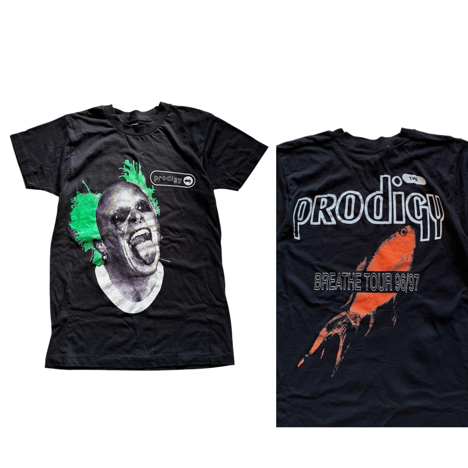 Rare 90s Prodigy Breath 96-97 Tour Merch M
