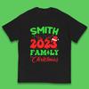 Personalised 2023 Family Christmas Your Name Xmas Matching Family Costume Kids T Shirt