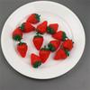 10pc Artificial Strawberry Realistic Strawberry Decors Simulations Fruit Model Photography Props Shop Kitchen Decoratons