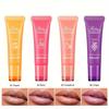 4 kolory Balsam do ust o smaku owocowym, nawilżający i nawilżający balsam do ust Nawilżający i złuszczający balsam do ust Pielęgnacja przeciw spierzchniętym ustom
