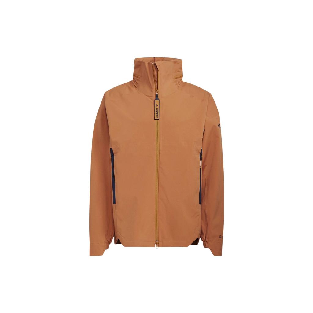 adidas MYSHELTER Jackets Men's Brown Hooded Moderate Other HG6027