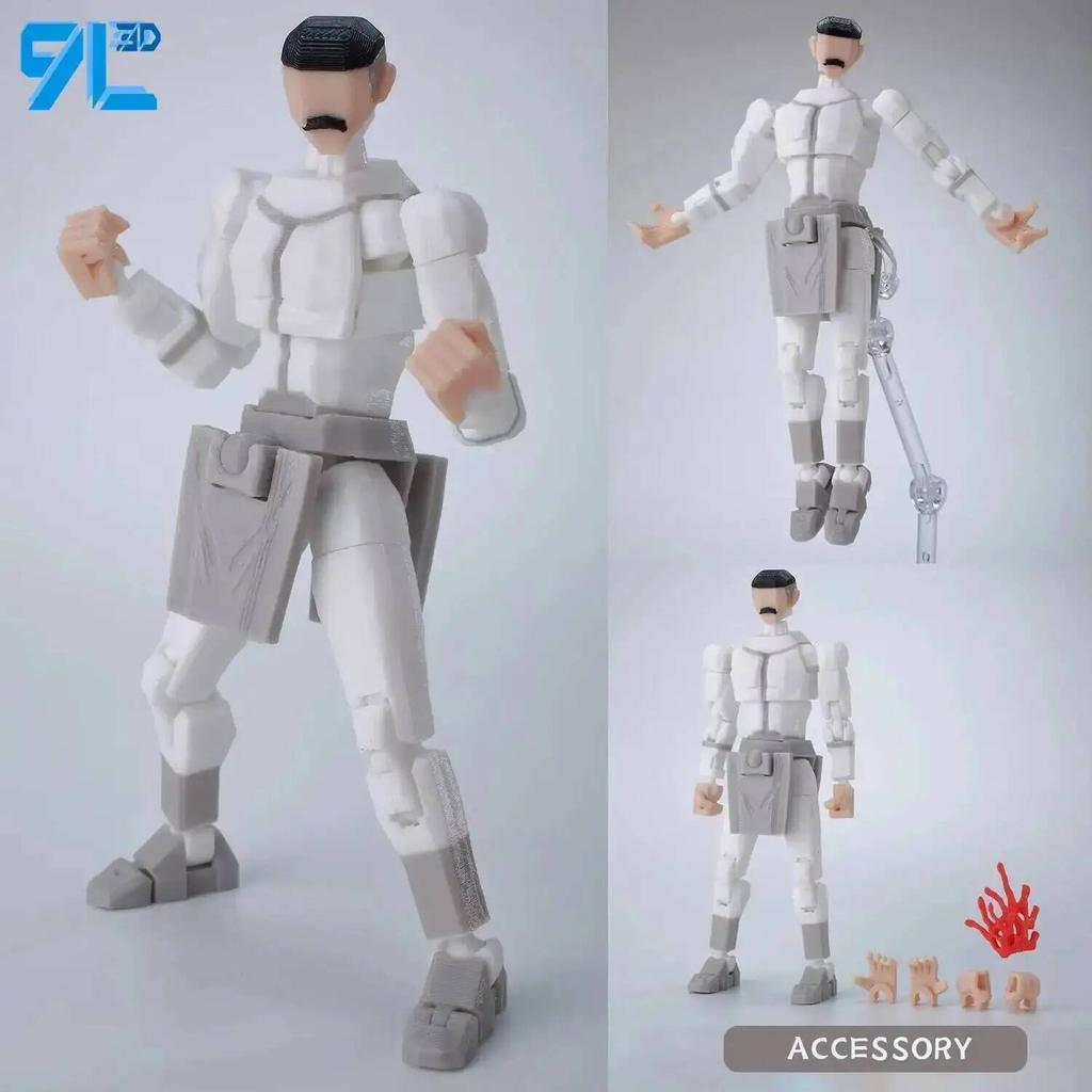 9L3D Printed Invincible Dummy13 Titan Lucky13 Invulnerable Mark Toy Collectible Figures As Gift For Kids Birthday Children's Day