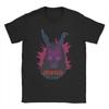 Vintage Donnie Darko Airlines TShirts Unisex Women Crewneck Cotton T Shirts Short Sleeve Tees Plus Size Clothing