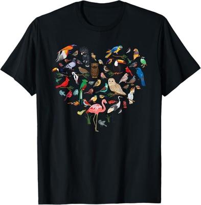 Vogelherz - Vogelbeobachtung Vogelbeobachter Vogelbeobachter T-Shirt