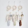 DIY Wood Feather Ornament Pendant Bunting Party Decoration for All Gatherings Lovely Addition to Dorm Photo Props