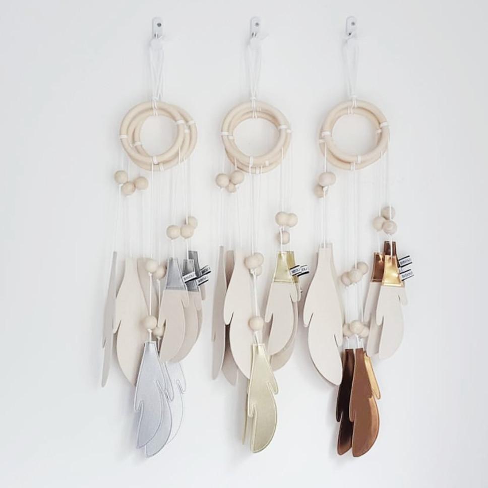 DIY Wood Feather Ornament Pendant Bunting Party Decoration for All Gatherings Lovely Addition to Dorm Photo Props