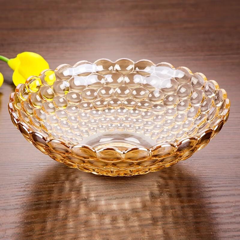 European Style Crystal Glass Fruit Plate