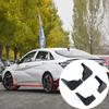Black Front & Rear Mud Flaps Splash Guards Mudguard For Hyundai Elantra 21-23