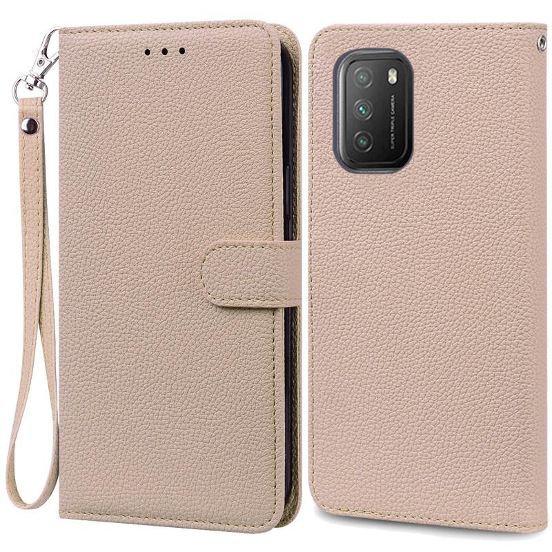 POCOM3 POCO M3 Etui Retro Lommebok Lær Flip Etui For Xiaomi Mi Poco M3 Pro Etui M3Pro 5G Telefondeksel Coque Fundas Capa