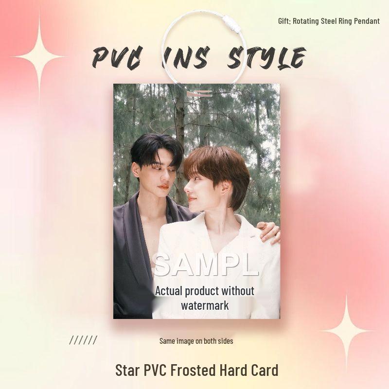 Thai Star Kengnampimg CP Support PVC Card Star Competition Ita Bag Pendant Ornament