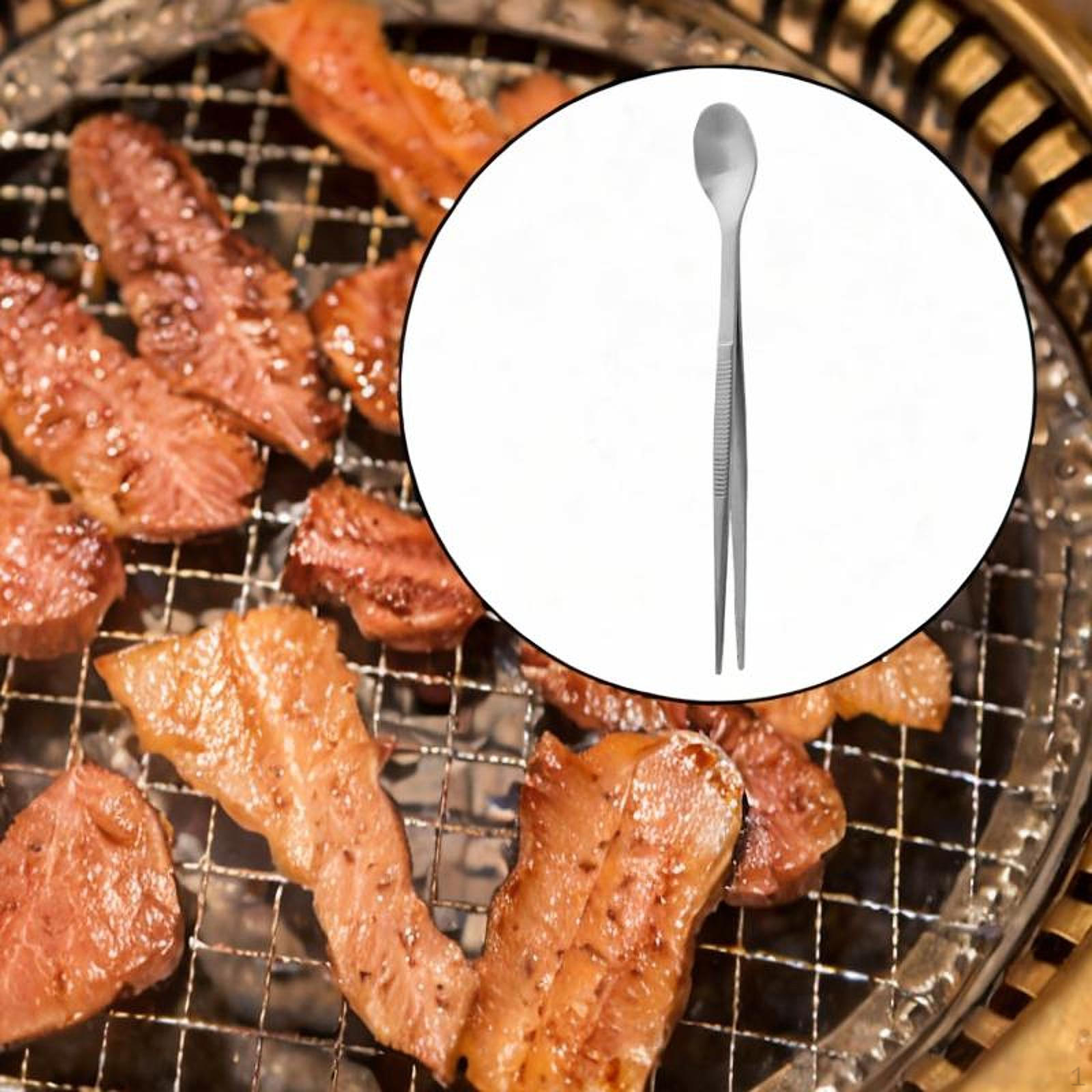 

Функциональный пинцет-ложка из нержавеющей стали, столовый прибор для мероприятий Silver