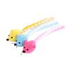Catnip Plush Mouse Shaped 3Pack For Indoor Cats, Interactive Soft Toy, Durable Catnip Toy, Promotes Activity