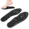 2pcs Unisex Insoles Sports Breathable Comfort Shock Absorbing Foot Sole Foot Pad Black M 40‑43