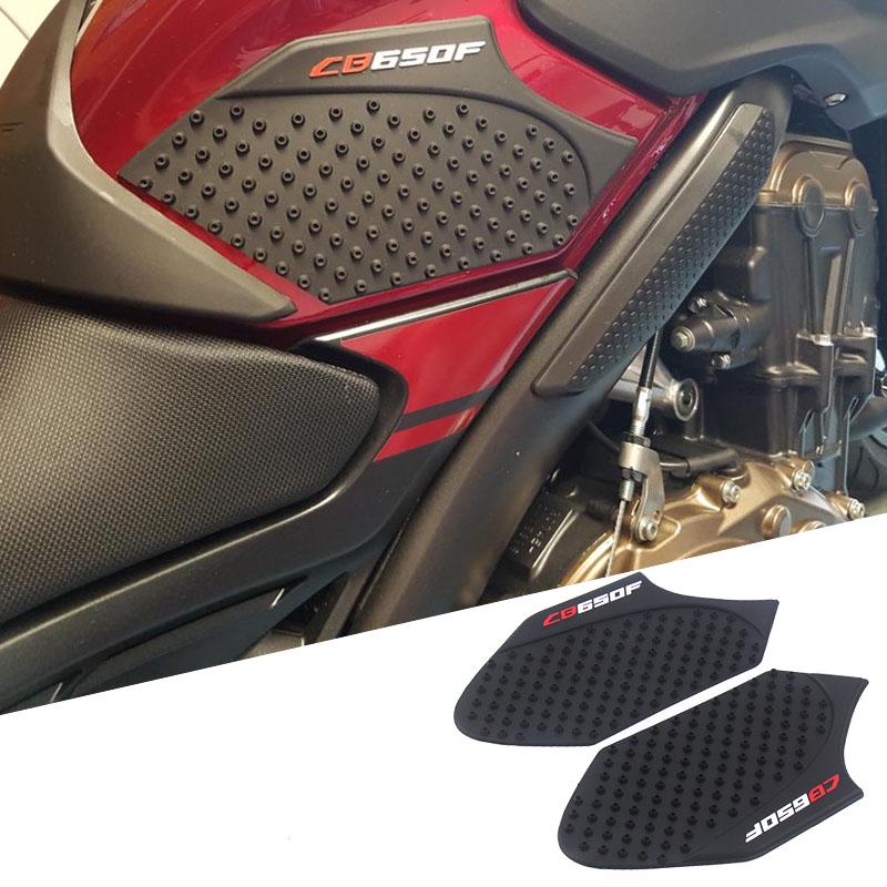 Rubber Traction Tank Pads Anti Slide Tank Pad Fit For Honda CB650F CBR650F New