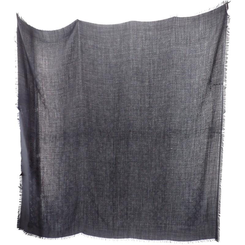 LOUIS VUITTON  402336 Stall black wool/silk Women