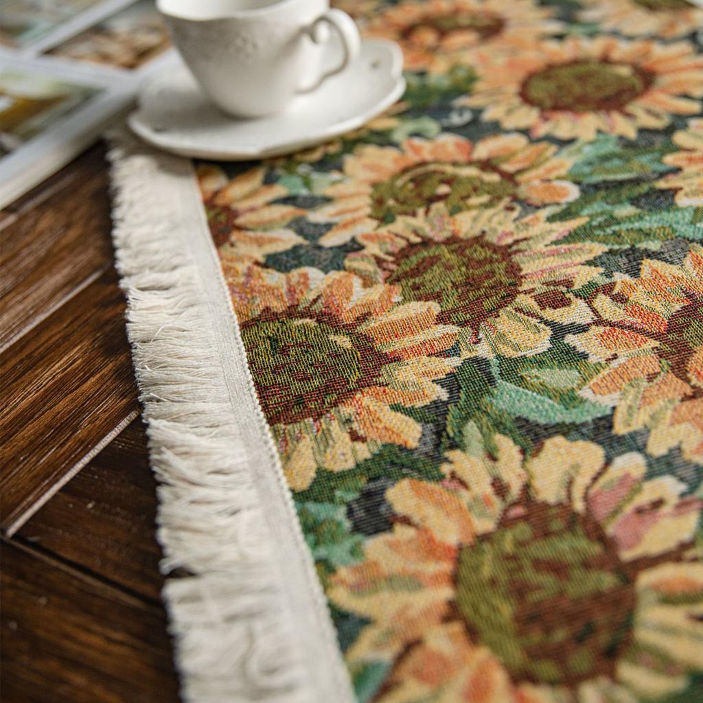 Farmhouse Country Vintage Table Runner Pastoral Table Runner Farmhouse Decor Table Runner