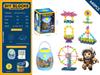 Children'S Assembled Granules Building Block Educational Toys Space Capsule Storage Bucket Gift Box