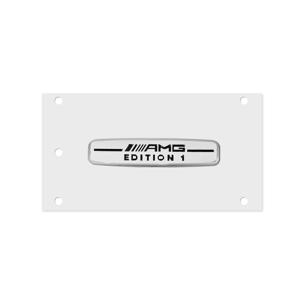 Car Trunk Aluminium Badge Emblem Fender Rear Body Sticker For Mercedes Benz A B C E Class AMG W124 W169 W176 W212 W204 W205 W210