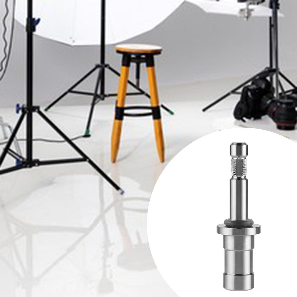Light Stand Adapter 1.1 Inch To 0.6 Inch Light Stand Spigot for Photography Accessories C Light Stand Ball Head Flash Light