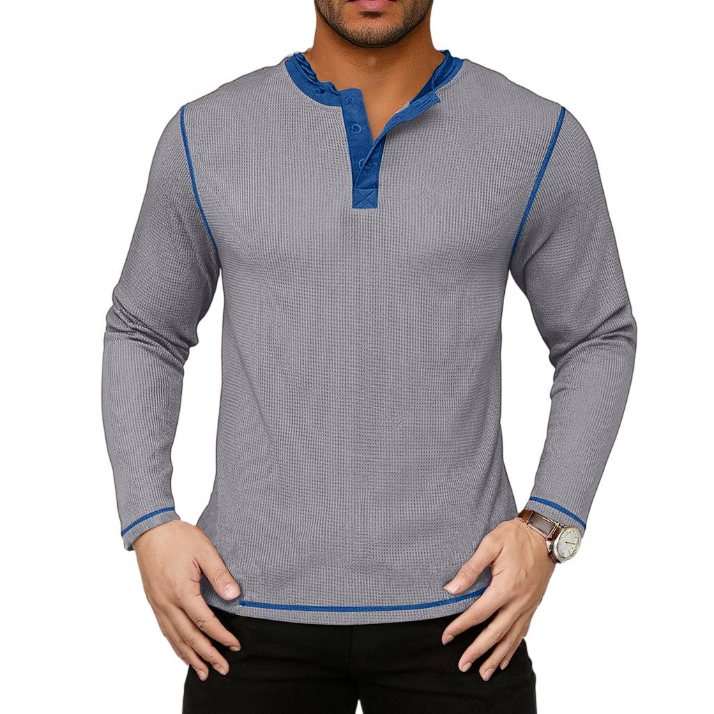 Men's  Leisure  Retro  Waverg  Long  Sleeves  Upper Garment