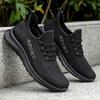 Shoes men's 2025 spring new foreign trade men's shoes polyurethane fly-woven single shoes casual breathable sports shoes men's