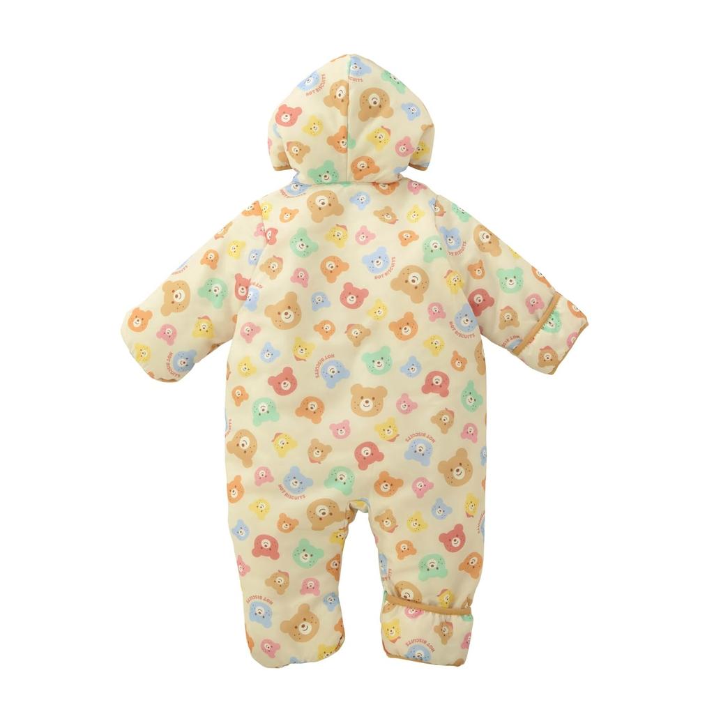 MIKIHOUSE HOT BISCUITS Boys and Baby Size M Jumpsuit, Girls, Clothes, Multicolor, (80-90cm), 73-1201-688