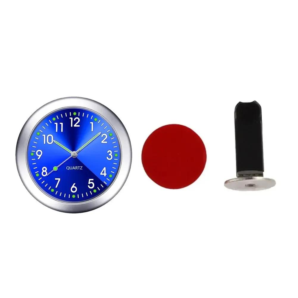 

Мини светящиеся автомобильные часы водонепроницаемые электронные часы кварцевые часы велосипедные мотоциклетные часы автомобильные часы на приборной панели автомобиля 40 мм синий