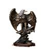 Bronze Resin Eagle Collectible Decorative Eagle Statue Home Decor Office Decor Statue, Art Decor Ornament, Birthday Holiday Gift