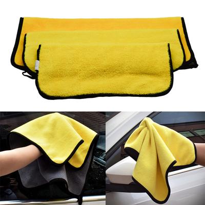 30x30/60CM Car Wash Microfiber Towel Car Cleaning Drying Cloth Hemming Car Care Cloth Detailing Car Wash Towel For Toyota