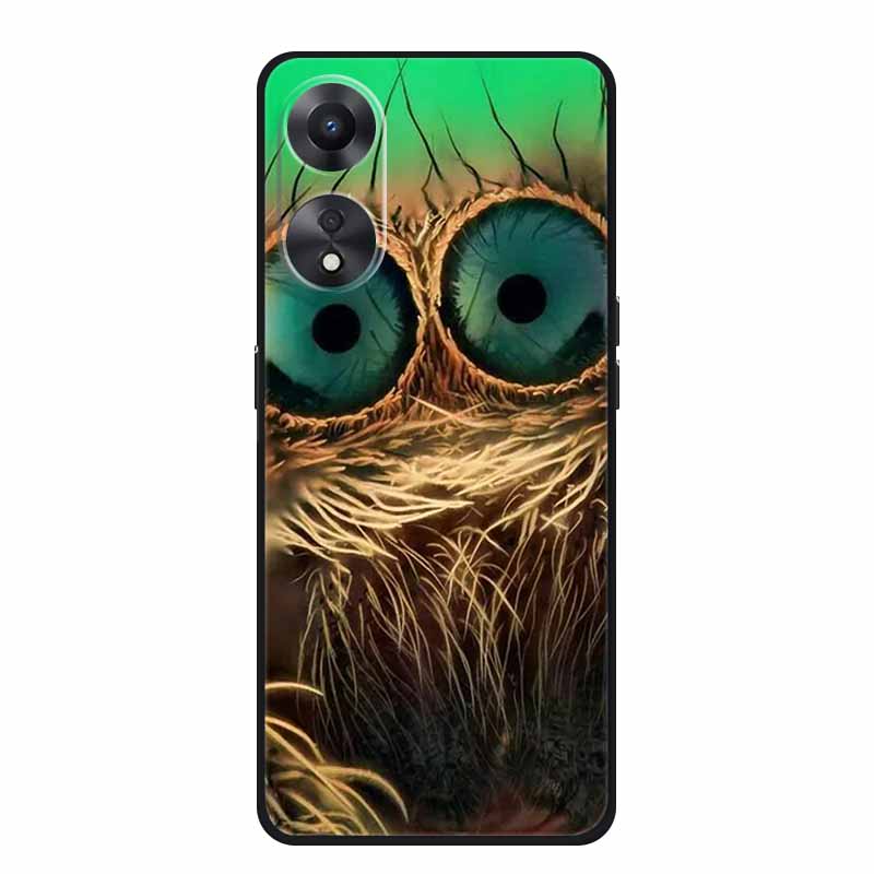 For OPPO A78 5G Case Fashion Silicone Soft TPU Back Cover For Oppo A58 A58X 5G OPPOA78 5G Phone Cases Shockproof CPH2483 Fundas