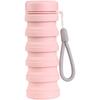 500ML Folding  Silicone Water Bottle Retractable Foldable Drinking Cup  Cycling