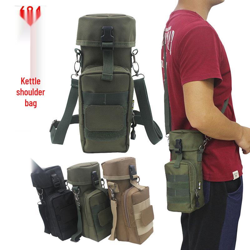 684 Kettle MOLLE Single Shoulder Travel Bag - Mountaineering, Cycling, Sports, and Waist Bag with External Sub Bag