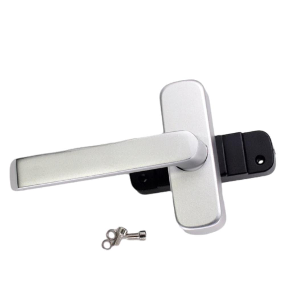 Home Improvement Aluminum Window Handle Inward Opening Handle Aluminum Alloy Construction Smooth Opening Mechanism