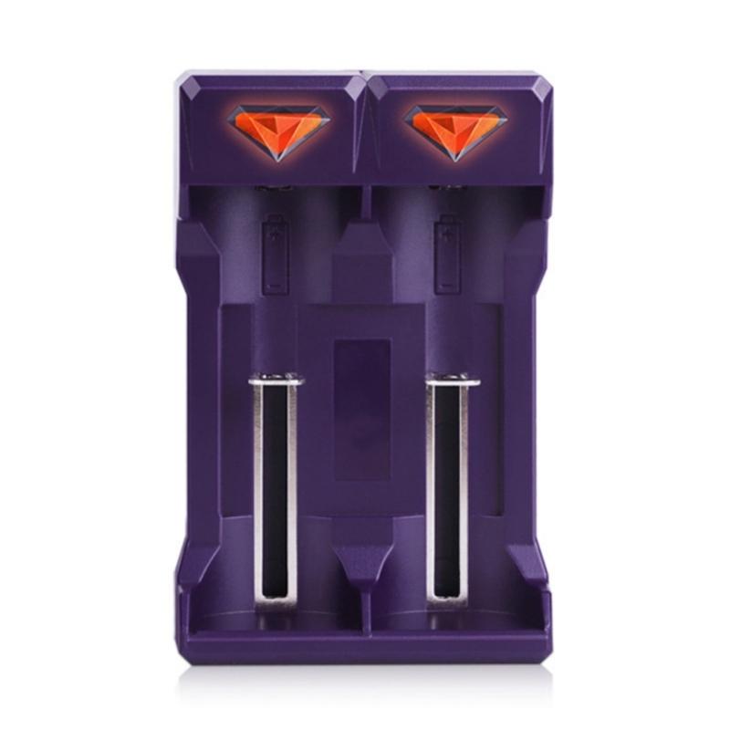 

Fast Charging Adapter USB Battery Charger Compatible for 2A/3A Rechargeable Batteries Featuring LED Indicators 1