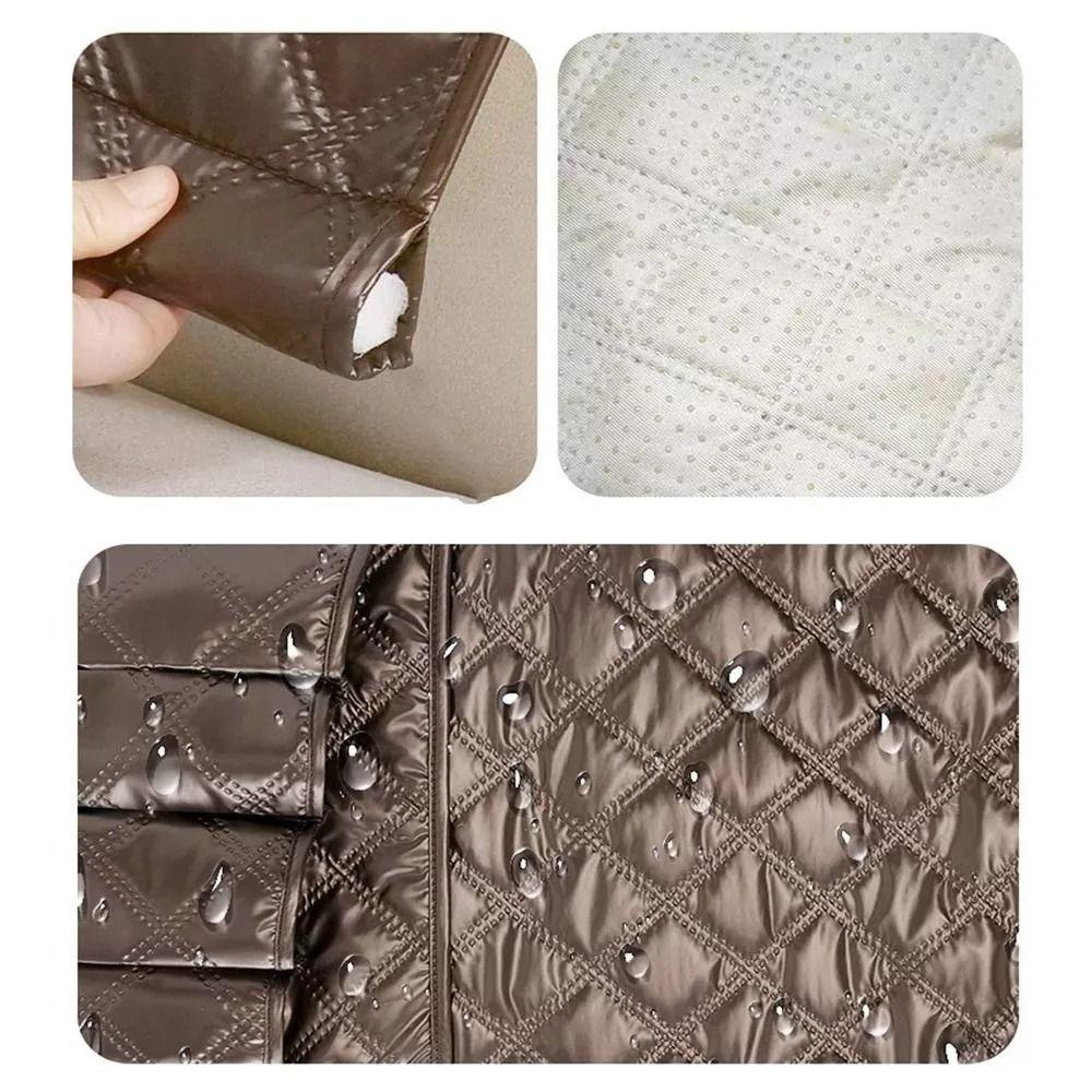 Multifunctional Sofa Armrest Storage Bag Large Capacity With 5 Pockets Sofa Armrest Covers Storage Bag Hanging Design