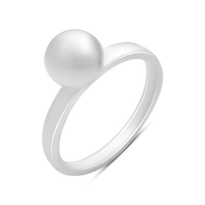 Silver Ring Without Stones, Weight of the Item 2.6 G (2207559)