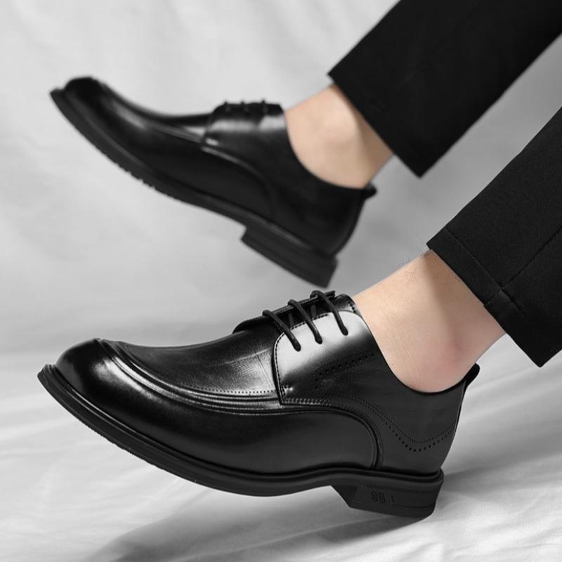 Men's Business Dress Shoes British High-end Casual Men's Shoes Designer Groom Wedding Leather Shoe Men Four Seasons Oxford Shoes