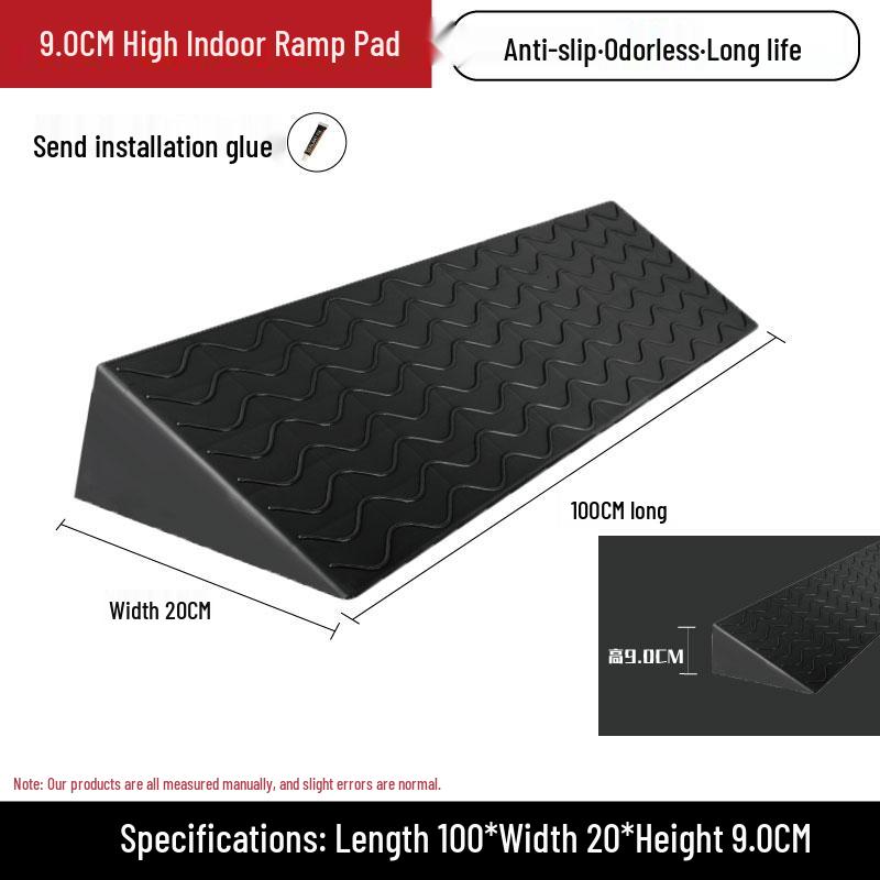 Threshold Uphill Ramp Mat for Indoor Sweeping Robots
