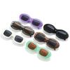 Oval Frame Trendy Ladies Square Lens Sunglasses