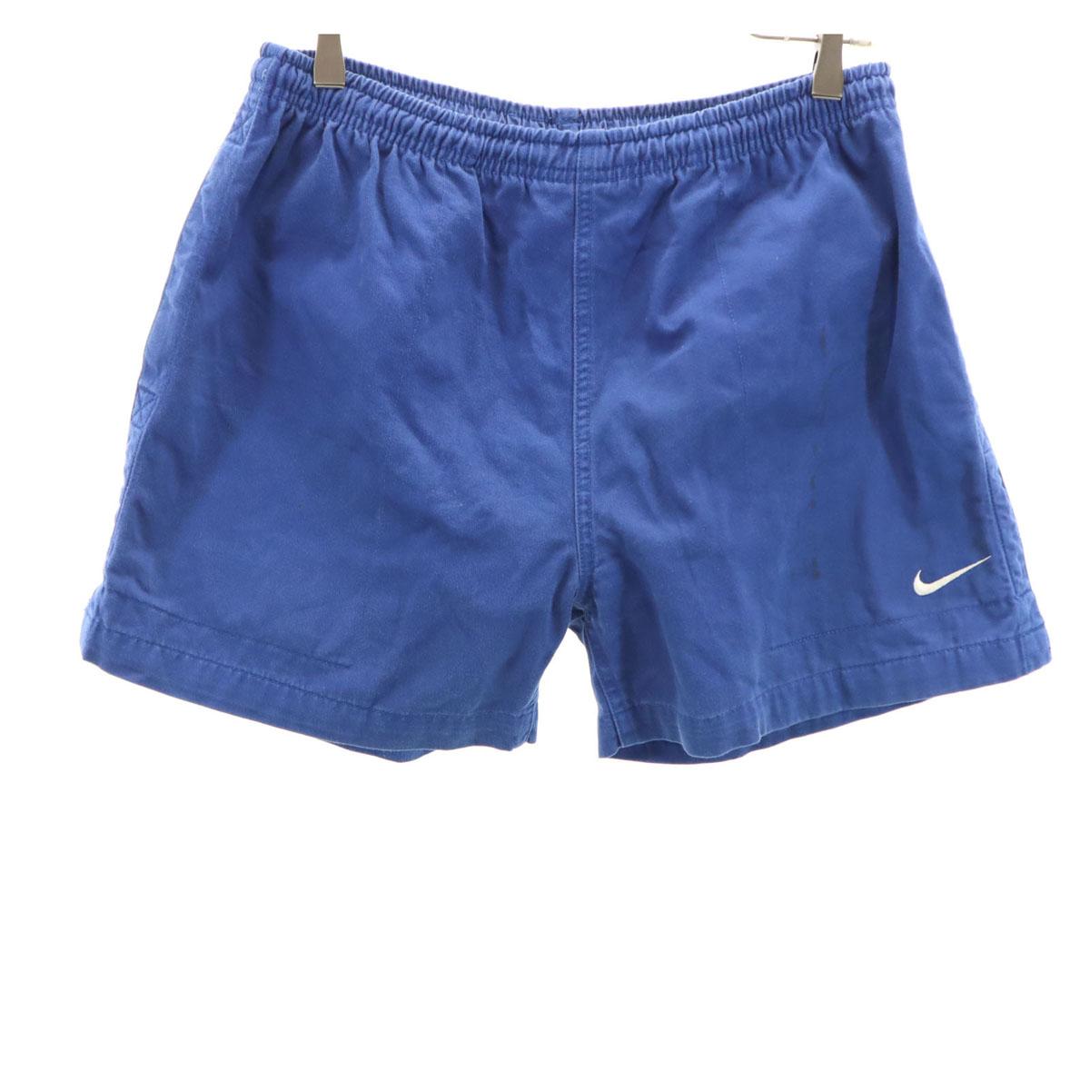 

NIKE 90s 00s Old White Tag Shorts M blue Men s Used