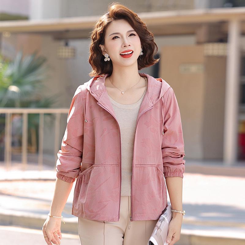 

Elegant Spring Cardigan for Middle-Aged & Elderly Women, Casual Style for Ages 40-60 3XL (125-140 lbs)
