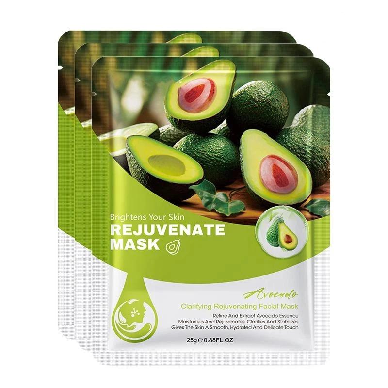 Avocado Clarifying Tender Mask Moisturizing Collagen Firming Mask Improves Rough Skin Eliminates Wrinkles and Oil Control