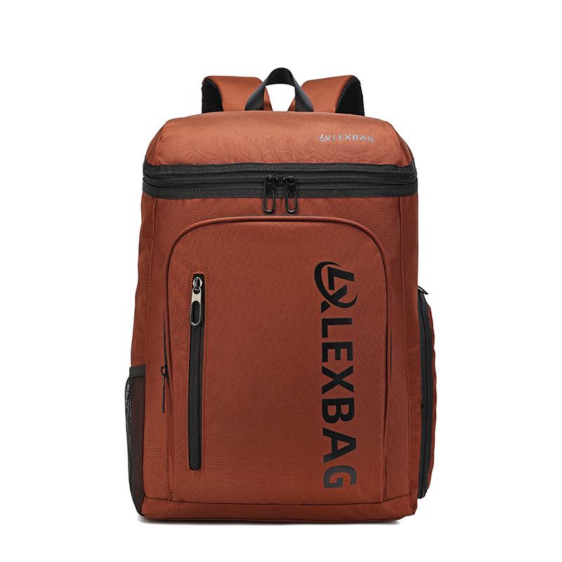 Unisex Lightweight Badminton Racket Bag with Shoe Compartment & Laptop Pocket - Large Capacity for Short-Distance Outdoor Travel